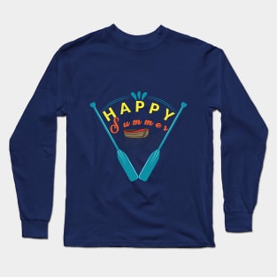 Happy Summer Long Sleeve T-Shirt